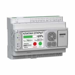 Программируемое реле овен ПР205-230.1211.26.0.0 с графическим дисплеем и Ethernet