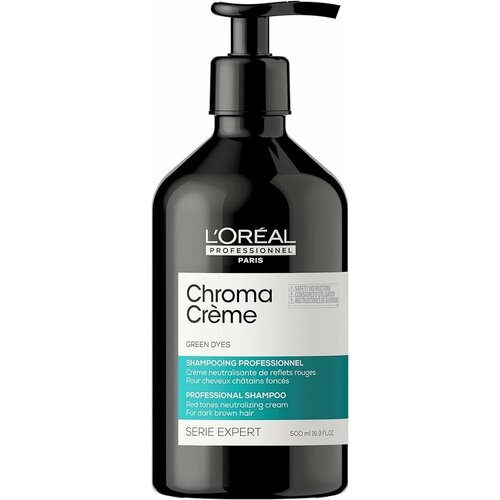 L'OREAL CHROMA CREME шампунь зеленый 1500мл