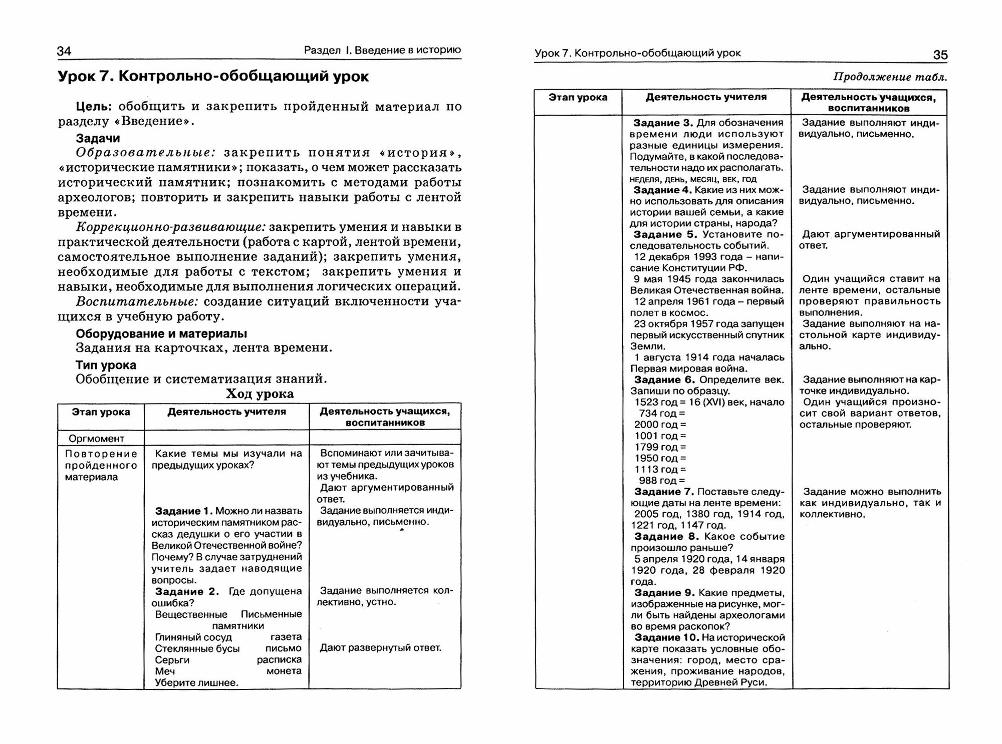 История России. 7 класс. В специальной (коррекционной) общеобразоват. школе (VIIIв) Уч.-метод. пособ - фото №4