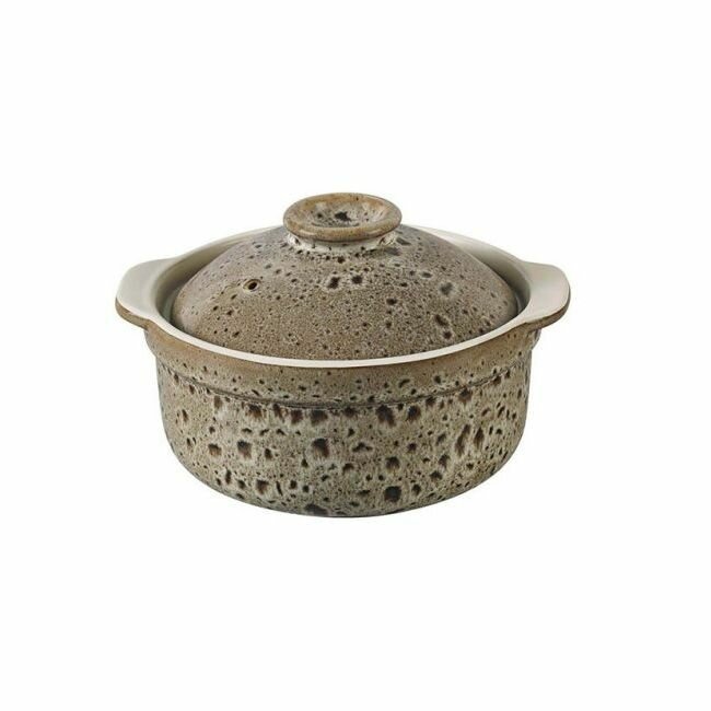 фото Керамическая кастрюля объём 1,1л 19x17x8 см