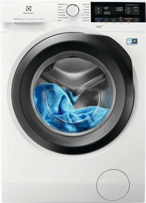 Стиральная машина Electrolux EW7WP369S пан. англ. кл: D фронт. макс:9кг (с сушкой) белый