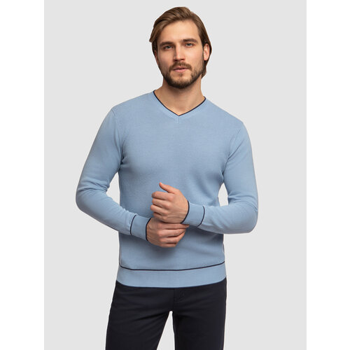 фото Пуловер kanzler, размер l, голубой