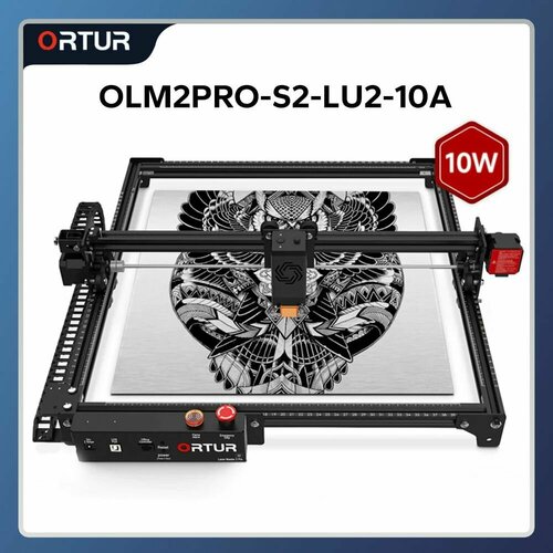 Ortur LM2 Pro S2 LU2-10A,15 000мм/мин, 10W,400 мм*400 мм