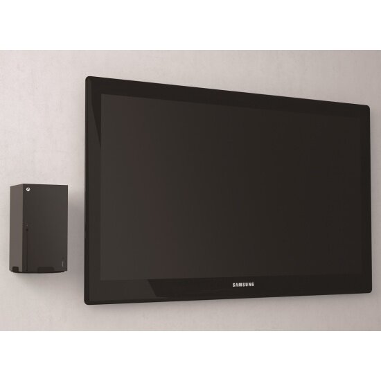 фото Кронштейн для Xbox Series X EMBODIMENT EMB-XBX-B, настенный, черный