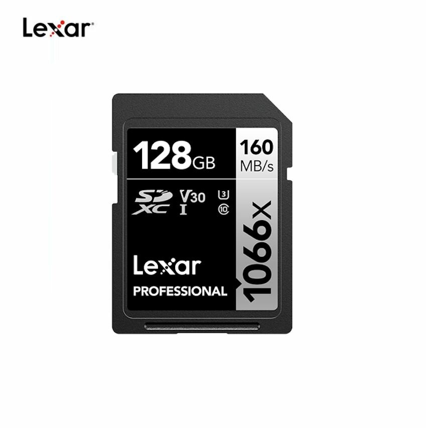 128GB Карта памяти Lexar Professional 1066x SDXC SILVER (LSD1066128G-BNNNG)