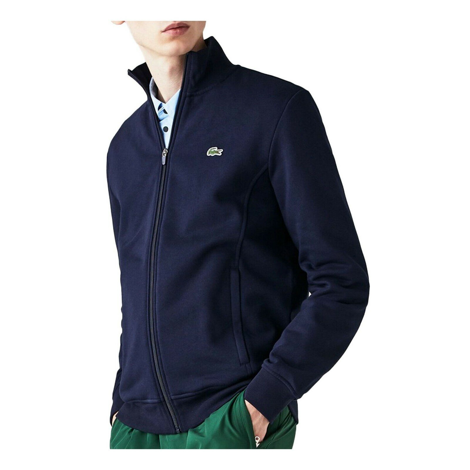 Толстовка LACOSTE Classic fit, размер T3, , темно-синий — фото 1