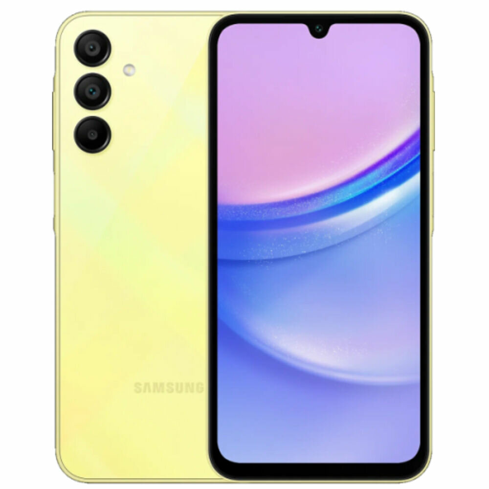 Смартфон Samsung Galaxy A15 SM-A155 4/128GB Yellow