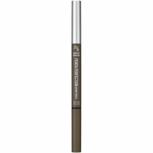 Карандаш для бровей Holika Holika Wonder Drawing Penta Perfection Brow Pencil тон 03 Ash Brown