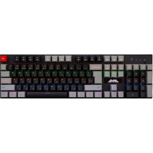 Клавиатура GMNG GG-KB760X Black (1908804) gmng клавиатура gmng gg kb760x черный usb multimedia for gamer led 1908804