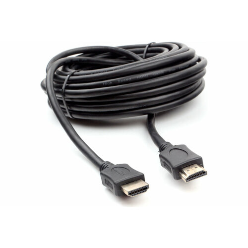 Cablexpert Кабель HDMI 10м v2.0 19M/19M серия Light черный позол. разъемы экран пакет CC-HDMI4L-10M