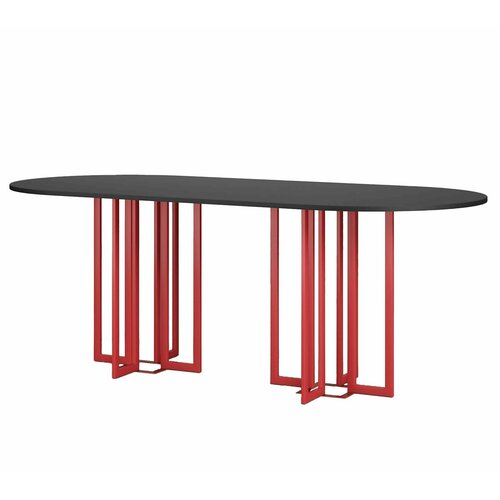 Обеденный дизайнерский стол RU-CONCEPT Квартет двухопорный