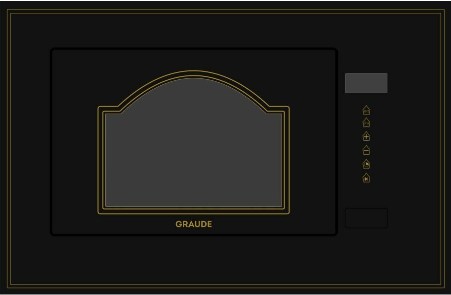 Встраиваемая микроволновая печь GRAUDE MWGK 38.1 S