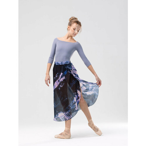 Юбка Zidans, размер One size, фиолетовый юбка спагетти для балерины длинная шифоновая юбка для латинских танцев