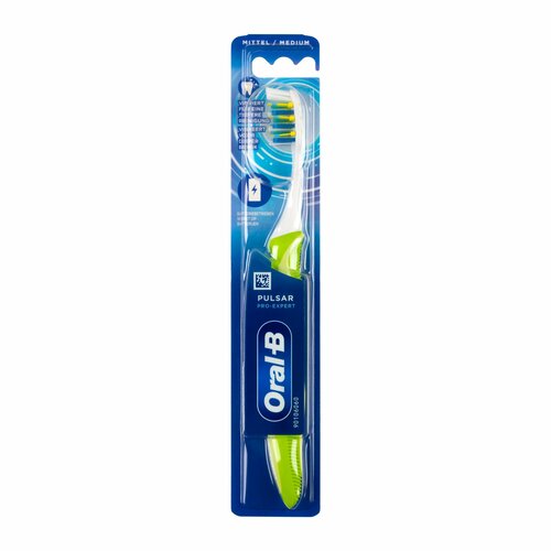 Зубная щетка с батарейным питанием Oral-b Pulsar Pro Expert Medium зеленая 1шт 148800₽