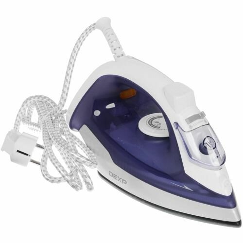 фото Утюг для одежды, утюг паровой, DEXP NS1600C белый