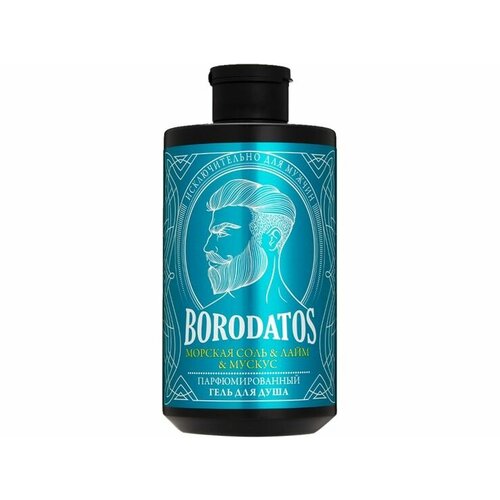 Парфюмированный гель для душа Borodatos sea salt lime musk 1745₽