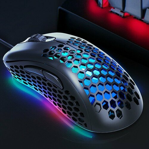 Мышь T-WOLF G540 MB-14 игровая оптическая с подсветкой 15 м USB черная 7355876 180200₽