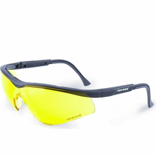 Защитные открытые очки РОСОМЗ о50 monaco crystaline желтые
