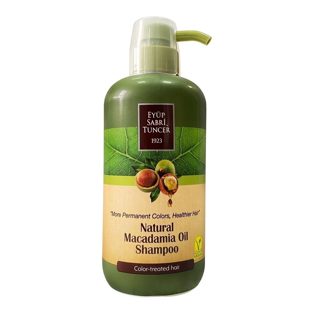 Шампунь для волос EYUP SABRI TUNCER Macadamia oil, для окрашенных волос, 600 мл (5223)