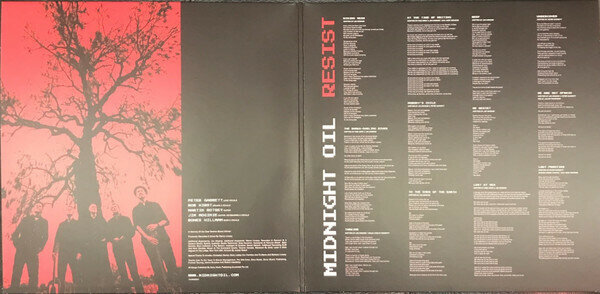 Midnight Oil Midnight Oil - Resist (colour, 2 LP) Мистерия звука - фото №5