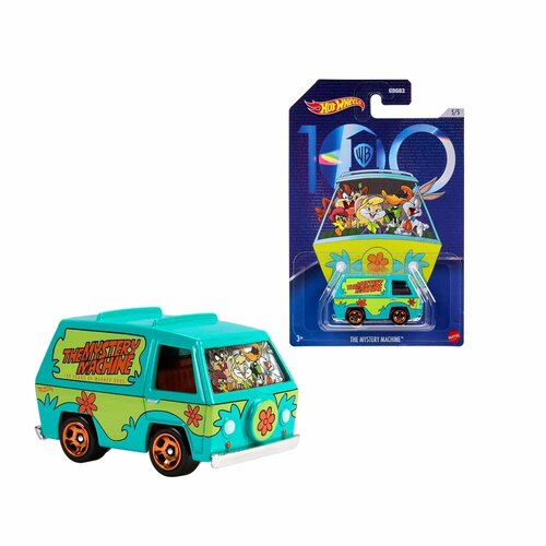 Машинка Hot Wheels HLK33 Warner Bros. 100th The Mystery Machine 5/5