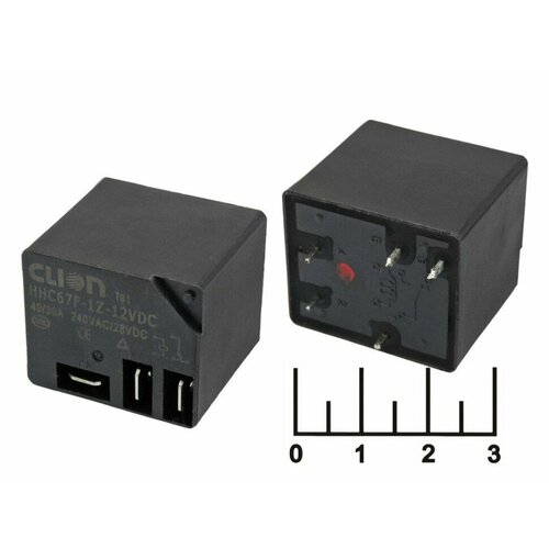 Реле =12V 40A/240V HHC67F-1Z-12VDC реле nnc 66f 1z 12vdc 15a 018681