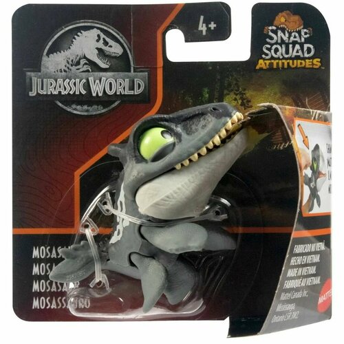 Фигурка Jurassic World Вырвавшиеся динозаврики Snap Squad (Кусаки) машинка matchbox jurassic world kawasaki brute force 750 mattel fmx13