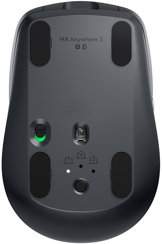 Мышь беспроводная Logitech MX Anywhere 3 Black, 2.4GHZ/BT (арт. 910-006000, M/N: MR0083 / C-U0008) - фото №15