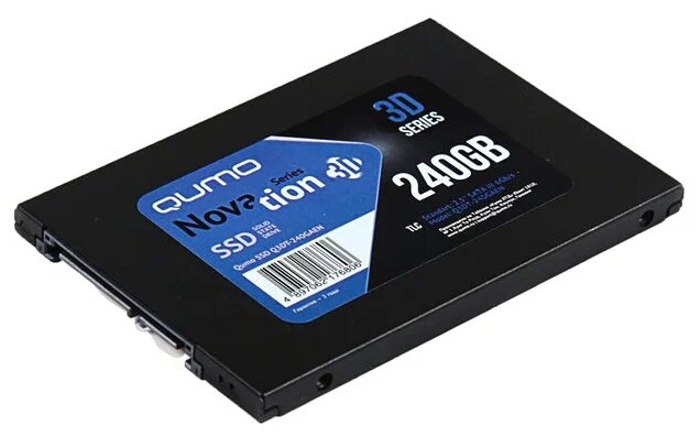 Твердотельный накопитель Qumo Novation 240 ГБ SATA Q3DT-240GAEN