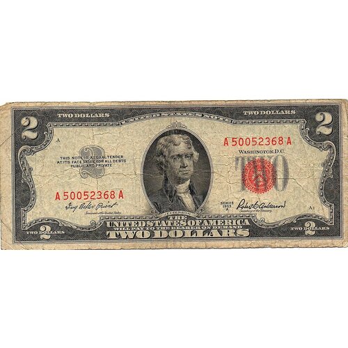 2 доллара 1953 год США 50052368