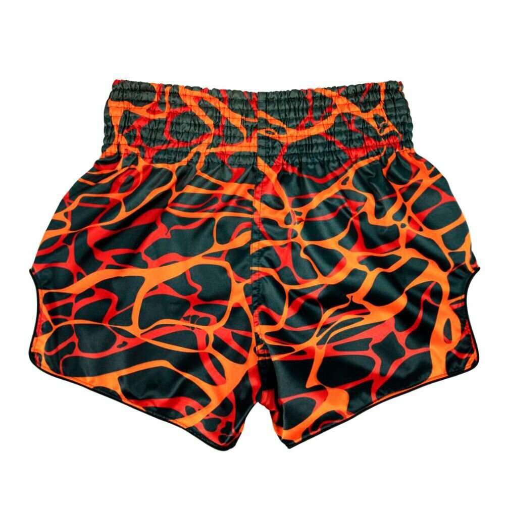 Трусы боксерские Fairtex Базовая коллекция, размер XL, черный, красный — фото 1