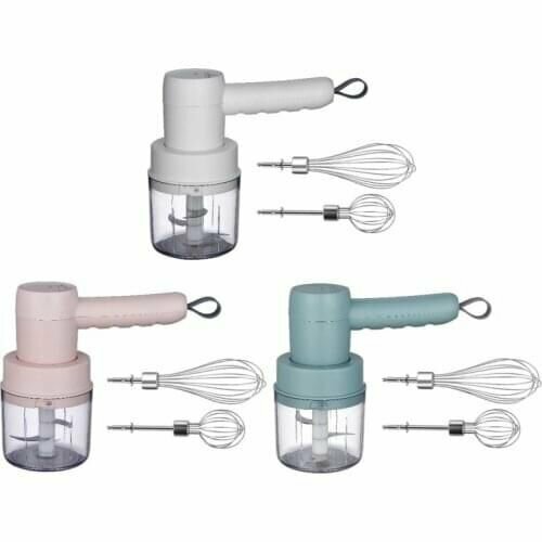 Беспроводной портативный миксер блендер - измельчитель 2 в 1 Wireless multi-function cooking machine 96900₽