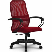 Кресло офисное Метта SU-CK130-8 Красный/Красный крестовина PL (SU-BP-8)