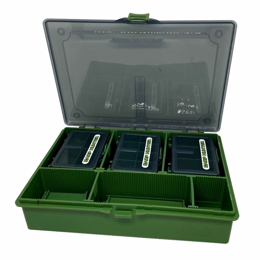 Коробка карповая Medium Tackle Box (+ 6 коробок) CarpHunter CH-111