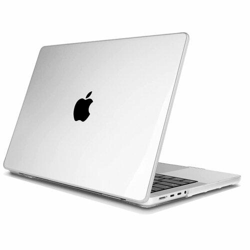 Чехол для MacBook Pro 14 2024 - 2021 M3 A2918 A2992 M2 A2779 M1 A2442 Pro Max Прозрачная