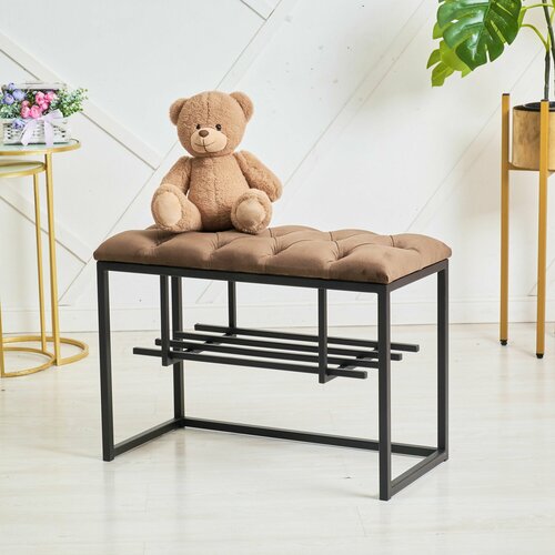 Банкетка в прихожую обувница для прихожей с сиденьем в стиле лофт 10390₽