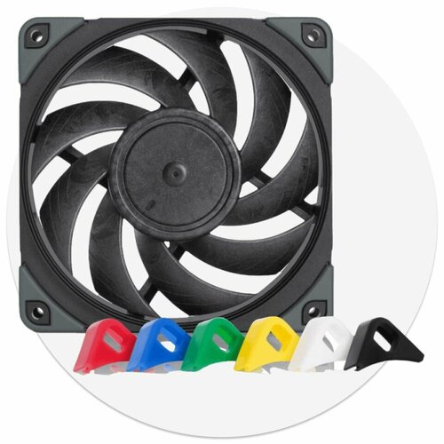 Корпусный вентилятор Noctua NF-A12x25 PWM chromax.black.swap