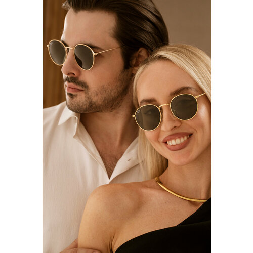Солнцезащитные очки Ray-Ban золотой 37000₽