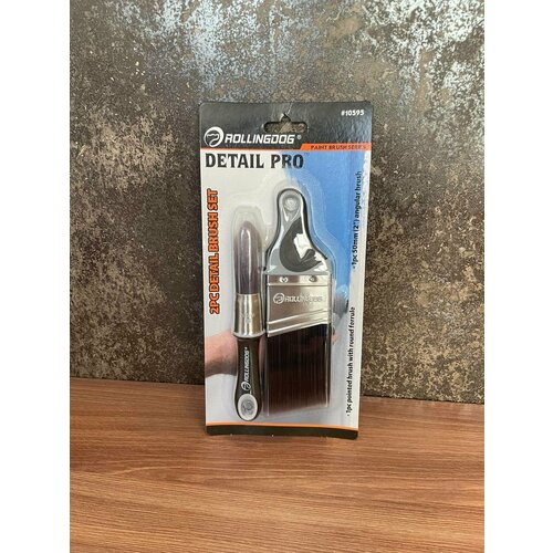 Набор кистей с короткой ручкой Rollingdog 2250мм синтетика серия Professional 1140₽