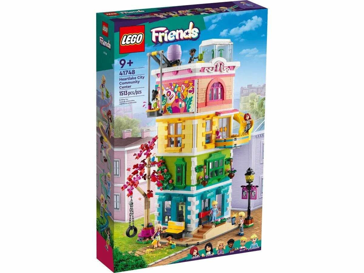 Конструктор LEGO Friends Общественный центр Хартлейк-Сити 41748