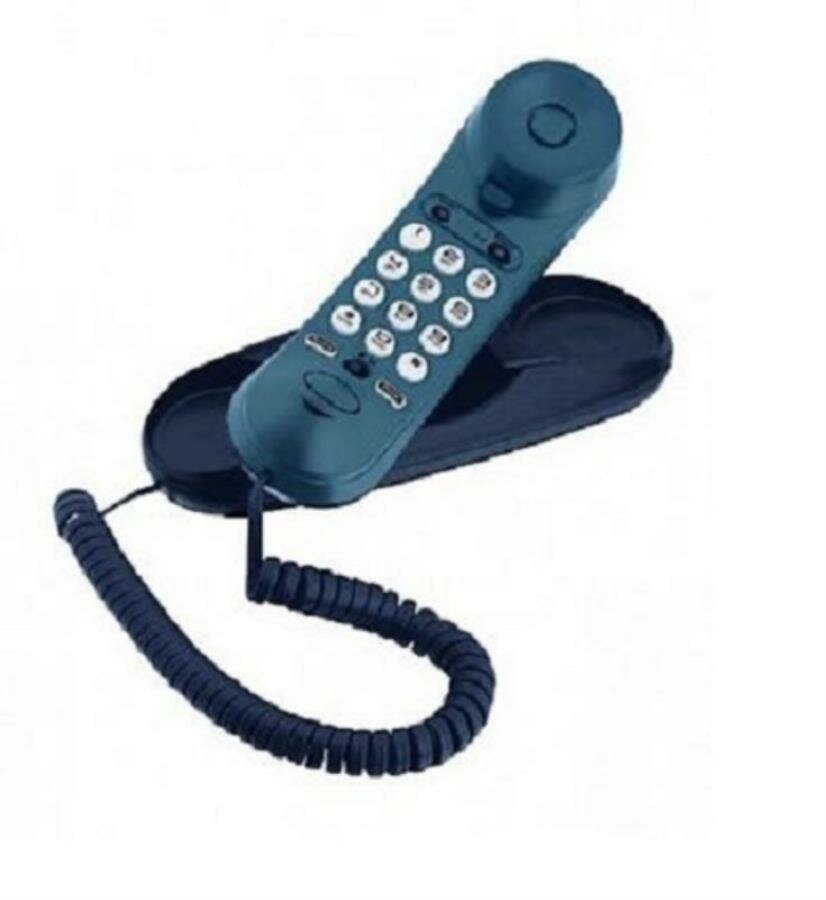 Mini-RU (blue) Alcatel Temporis проводной телефон, цвет синий