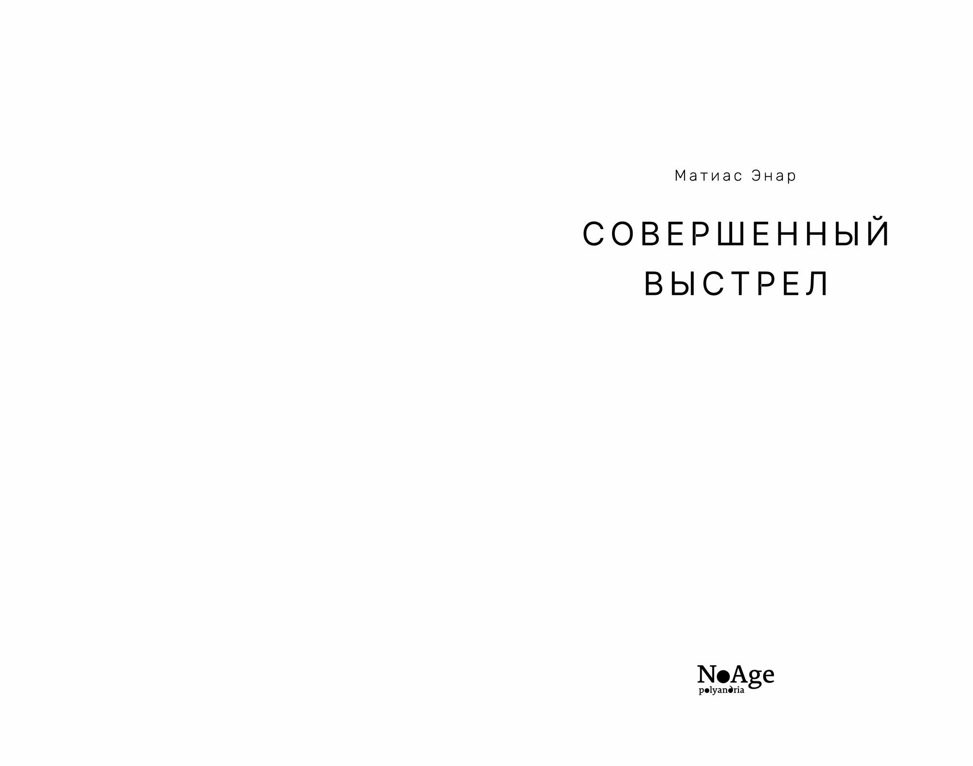 Совершенный выстрел (Энар Матиас) - фото №8