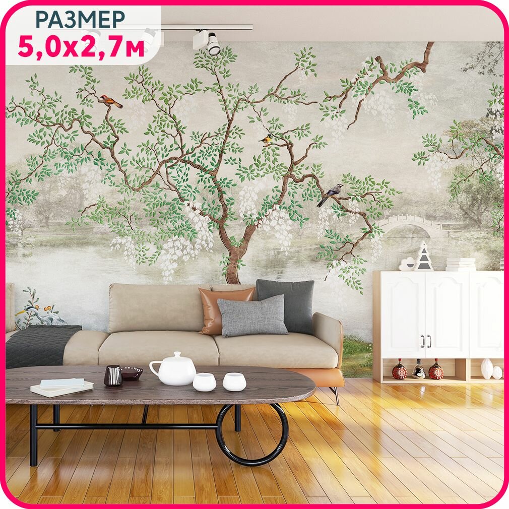 Фотообои на стену флизелиновые MOBI DECOR 