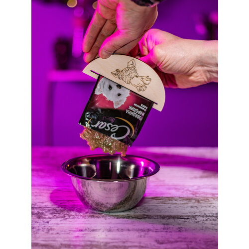 Собака - пресс для влажного корма премиум-класса березовая фанера двойной шлифовки 189₽