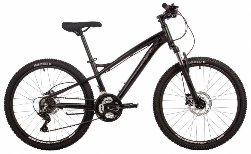 Велосипед NOVATRACK 24" TORNADO HD алюм. рама 13", черный, 21-скор. TY200/TS38/TY300, гидравл. торм. S