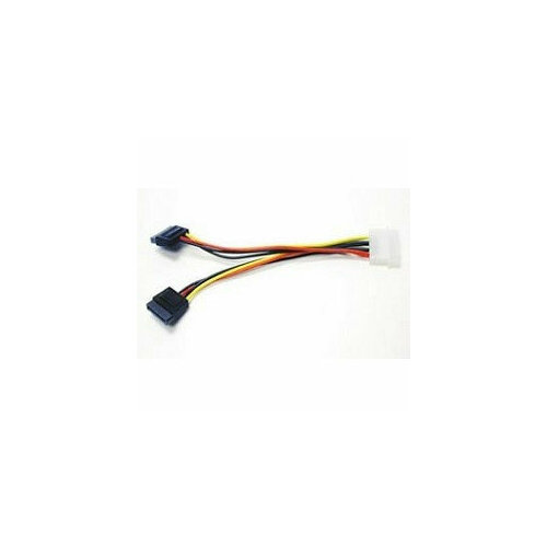 кабель питания molex sata x2 exegate ex cc sata psy molex 4pin 2xsata15pin 0 15м Gembird Кабель Serial ATA Power converter (на два устройства) Gembird (CC-SATA-PSY)