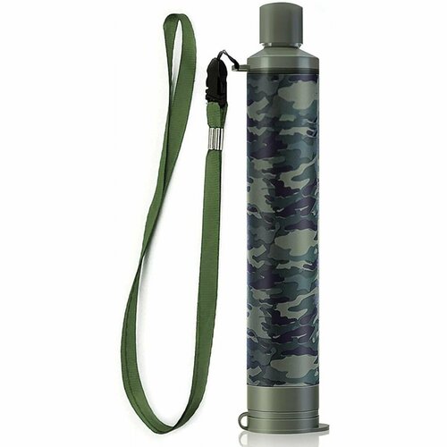 Туристический фильтр для питьевой воды Membrane Solutions Water Filter Straw Camo 3230₽