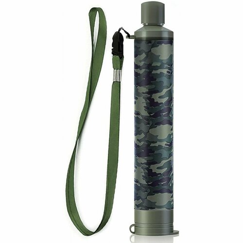 Туристический фильтр для питьевой воды Membrane Solutions Water Filter Straw (Camo)