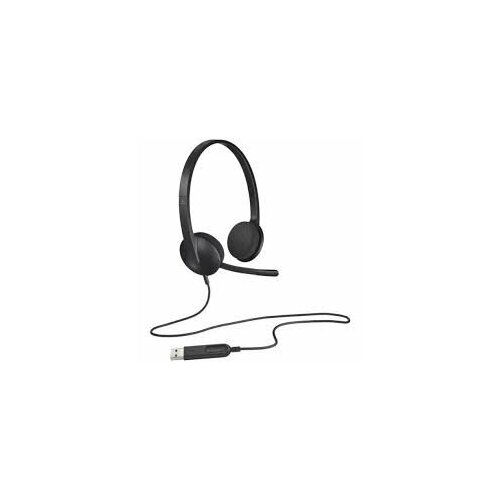 Гарнитура Logitech Headset H340 USB graphite (981-000509)