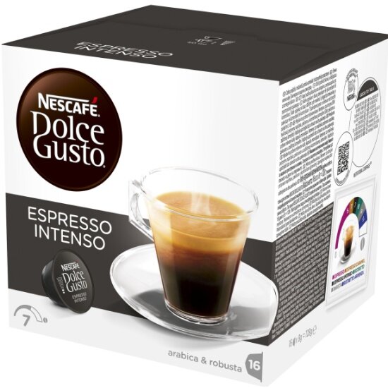 Кофе в капсулах Nescafe Dolce Gusto Espresso Intenso 16 капсул